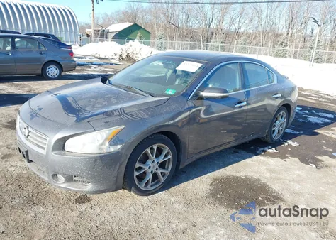 2012 Nissan Maxima 3.5 Sv z USA, uszkodzony, nr VIN 1N4AA5AP4CC822707